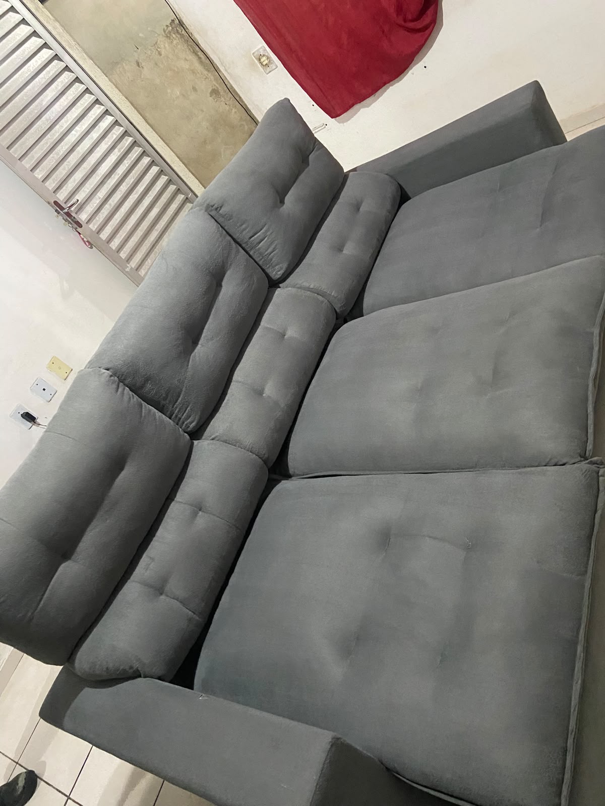 Depois do serviço de Bello Sofá Clean