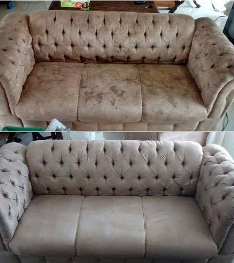 Trabalho realizado por Bello Sofá Clean